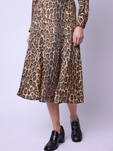 Load image into Gallery viewer, Jalia Leopard Skirt
