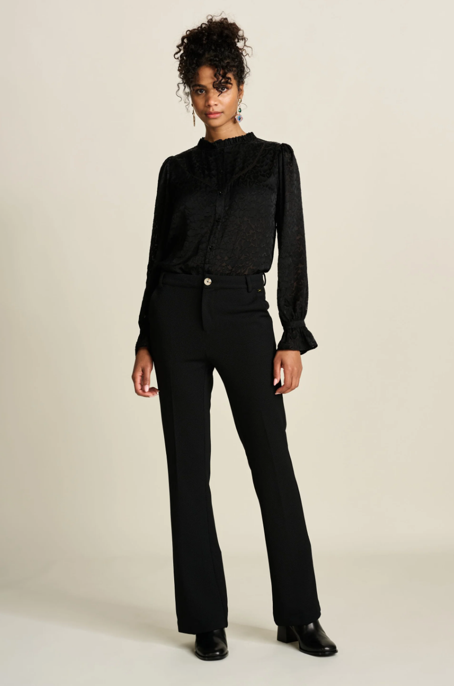 Liv Black Trousers