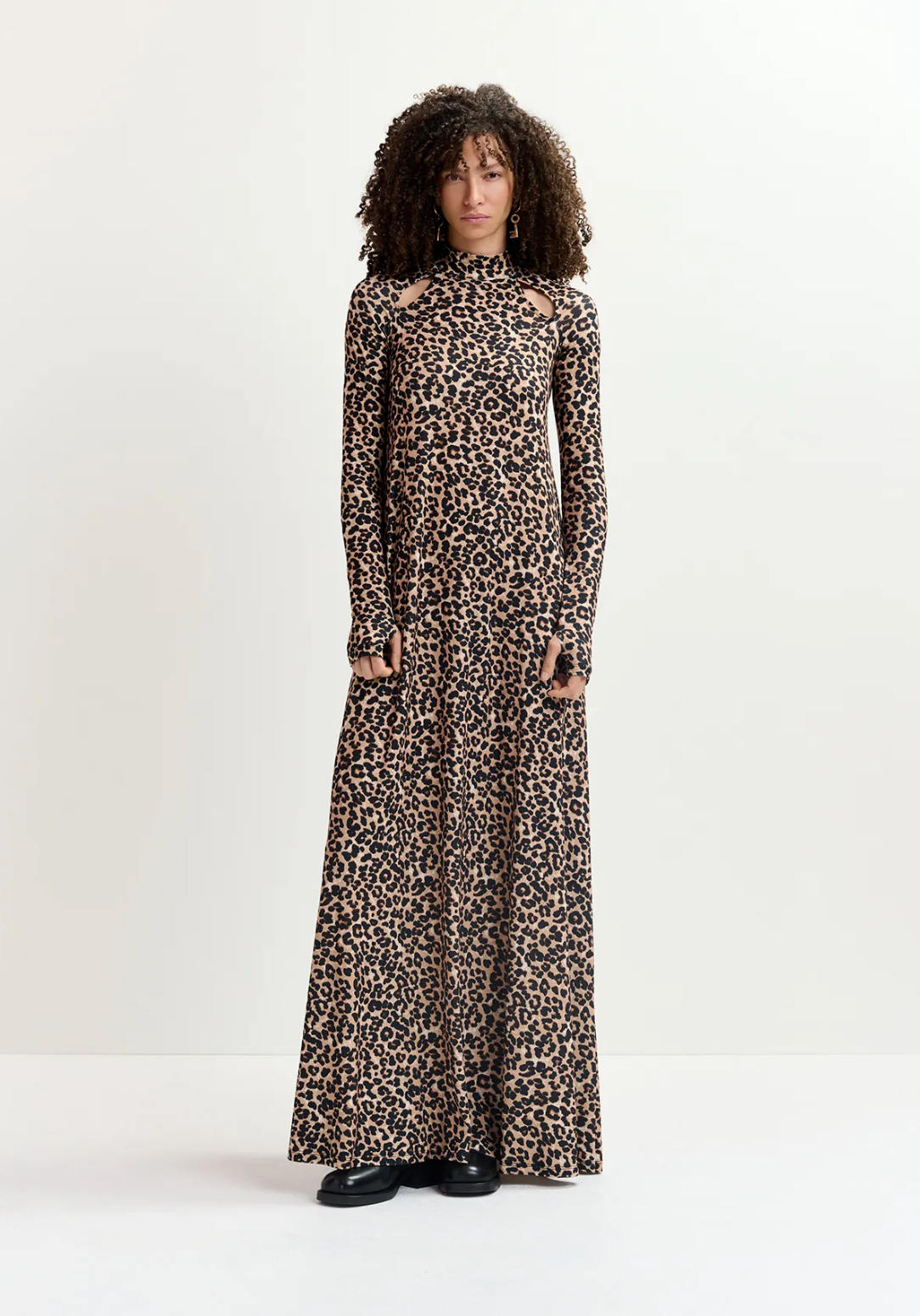 Germa Printed Long Dress