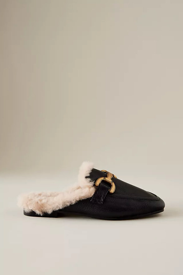 Black Vela Slipper