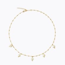 Load image into Gallery viewer, Emmy Pearl Necklace Gold
